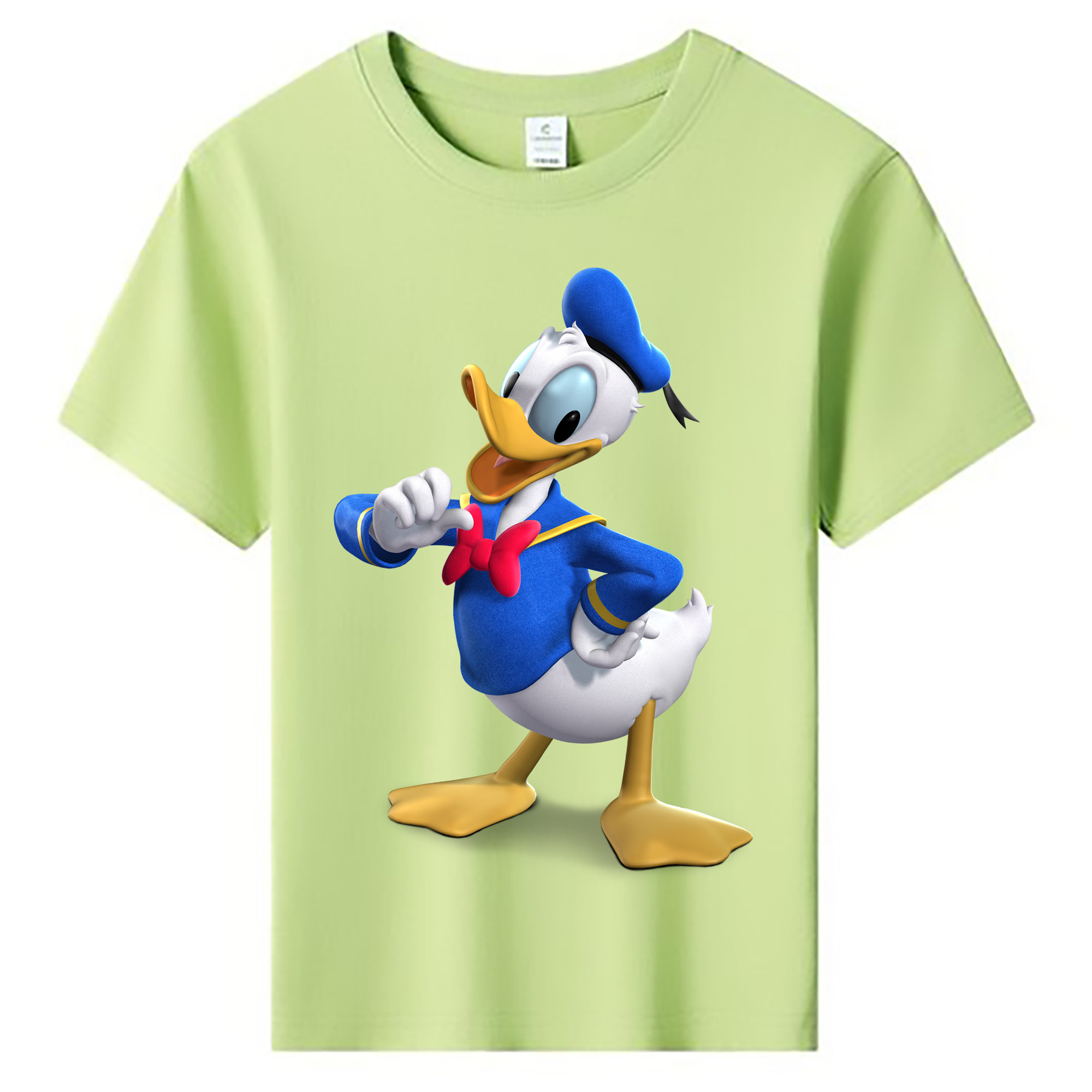 ミッキーマウス Mickey Mouse 綿100％キッズTシャツ（フロントプリント）